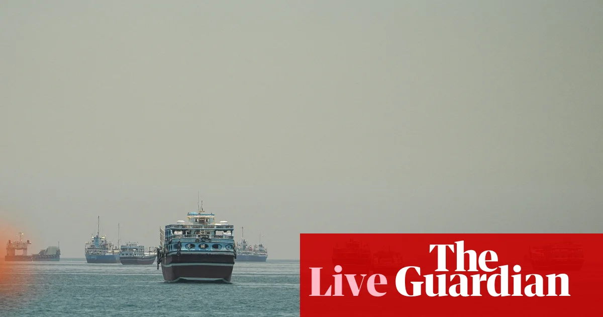 Middle East crisis live: Iran says draft US deal would reopen strait of Hormuz