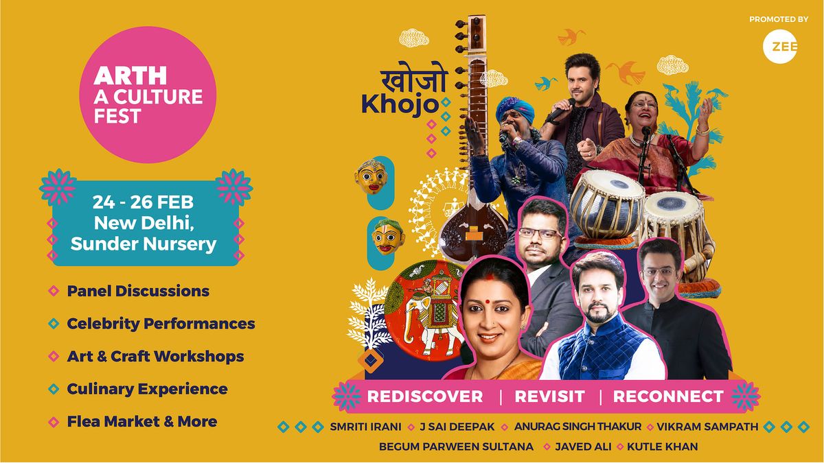 Dive into India’s rich heritage and culture with ‘Arth- A Culture Fest’ slated from 24
