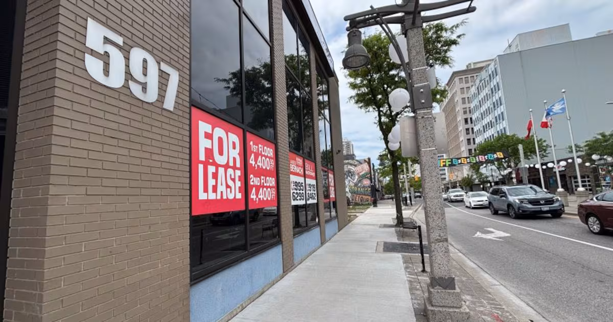 Downtown Windsor office vacancy rate the highest in Canada, but suburban rate improving: CBRE report