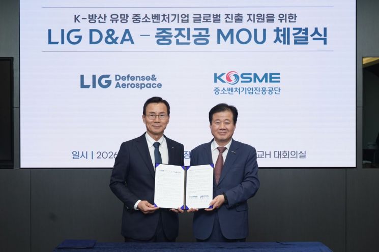 Korea SMEs and Startups Agency and LIG D&A Join Forces to Foster Promising K