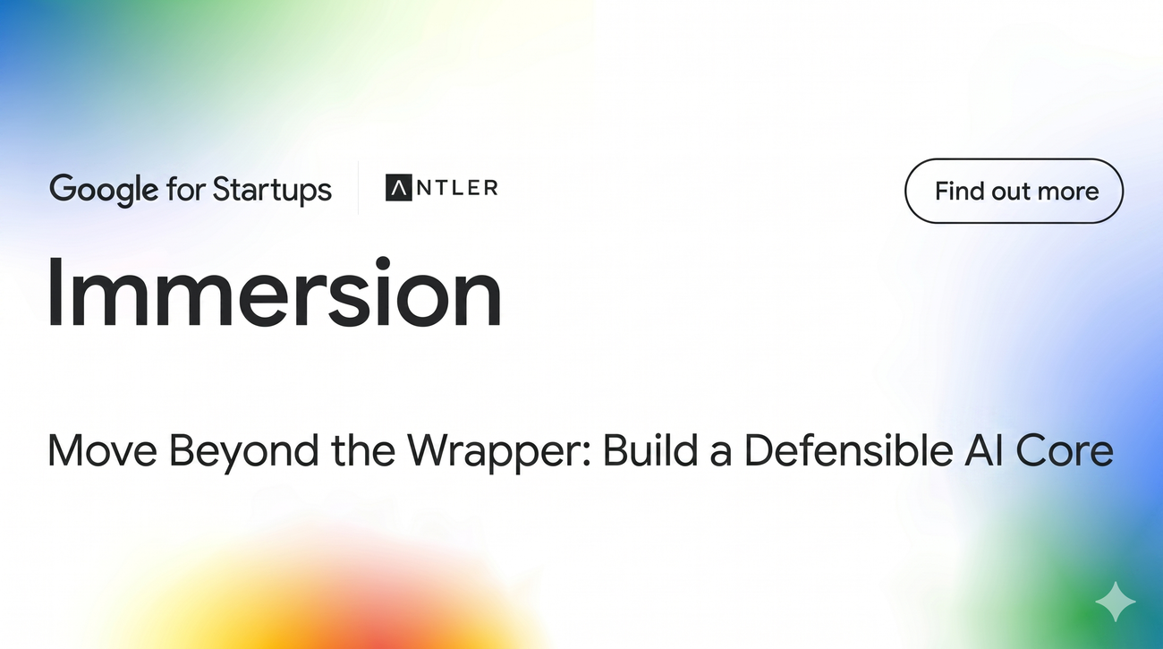 Helping founders build stronger AI products: Introducing Google for Startups Immersion