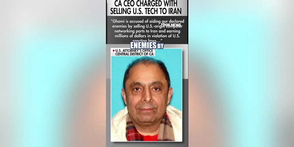 Tech boss ARRESTED for allegedly aiding Iran