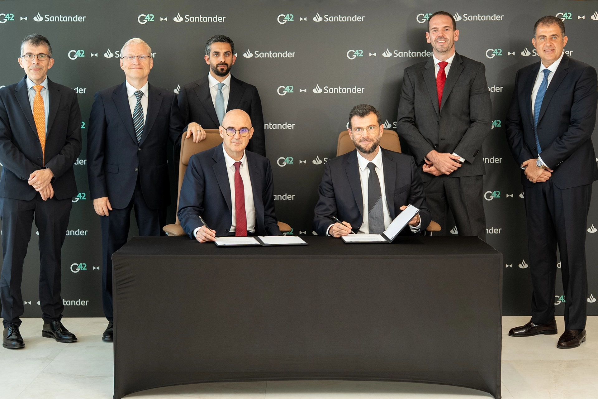 Banco Santander and G42 sign Memorandum of Understanding to explore strategic cooperation in Artificial Intelligence