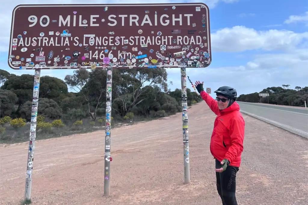 Octogenarian Odyssey: Cyclist, 83, starts cross