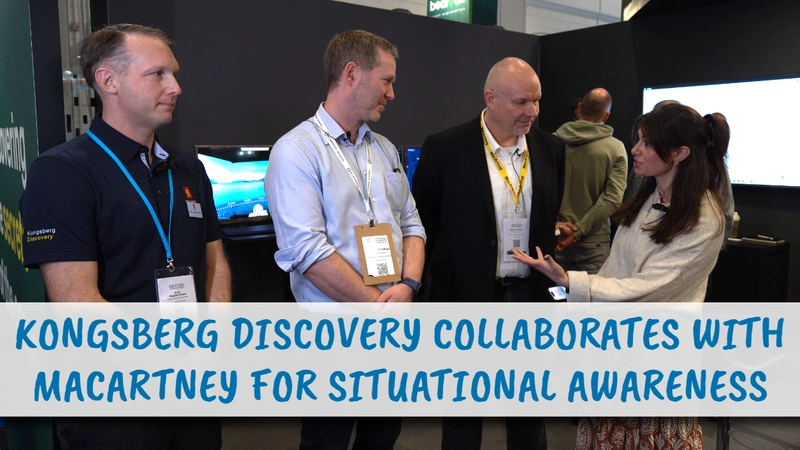 Kongsberg Discovery Collaborates with MacArtney for Situational Awareness