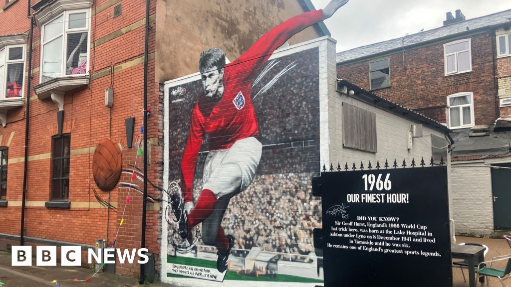 Mural for England 1966 World Cup