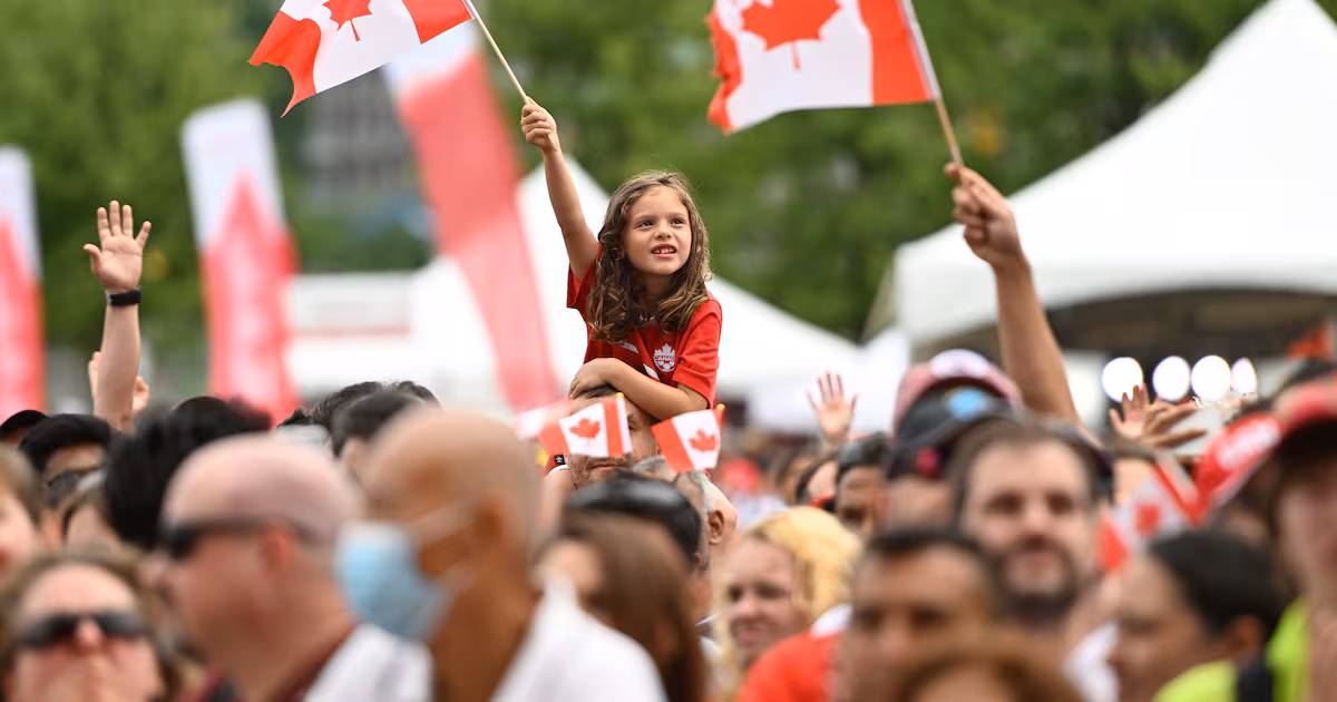Here is the lineup for the Canada Day noon show in Ottawa