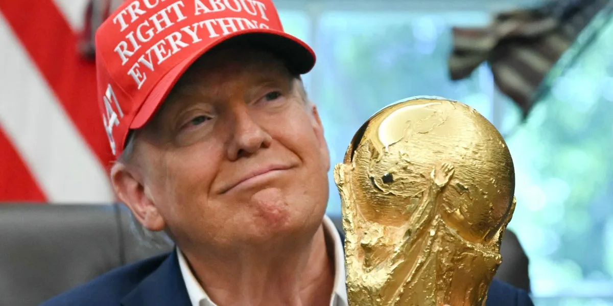 British Magazine Perfectly Skewers Donald Trump’s Ego With New World Cup Cover