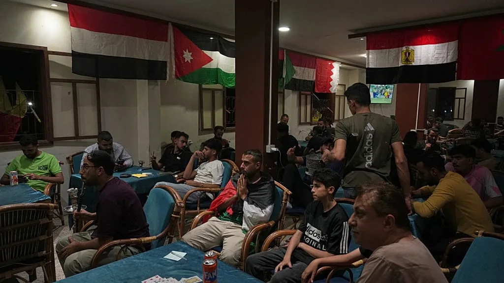 Gaza residents find brief escape in World Cup opener