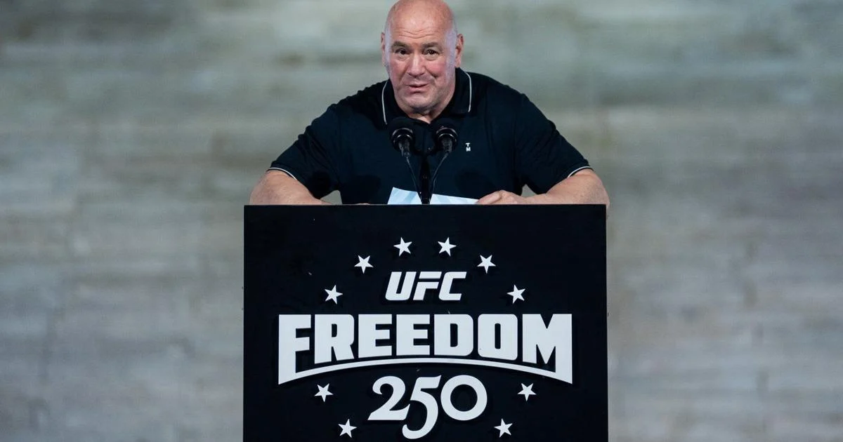 Time to rage in the cage at the White House. UFC the main event at Trump's 80th birthday bash