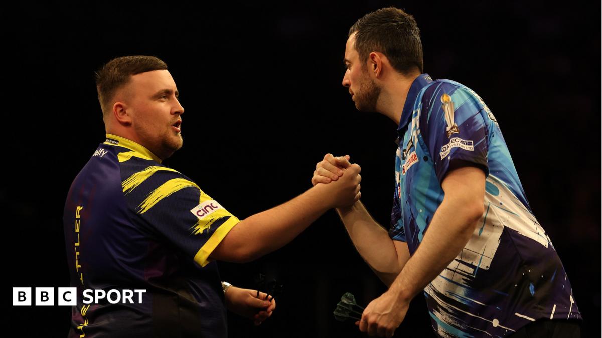 World Cup of Darts: England's Luke Littler and Luke Humphries set up Wales quarter