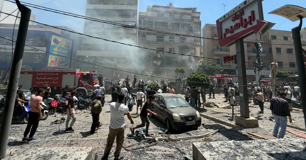 Israel continues strikes in Beirut’s southern suburbs, killing 2