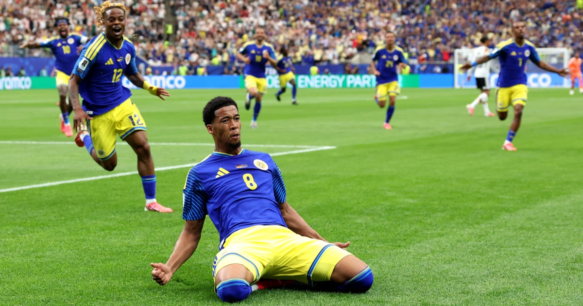 Curaçao celebrates historic first World Cup goal before Germany rolls to 7