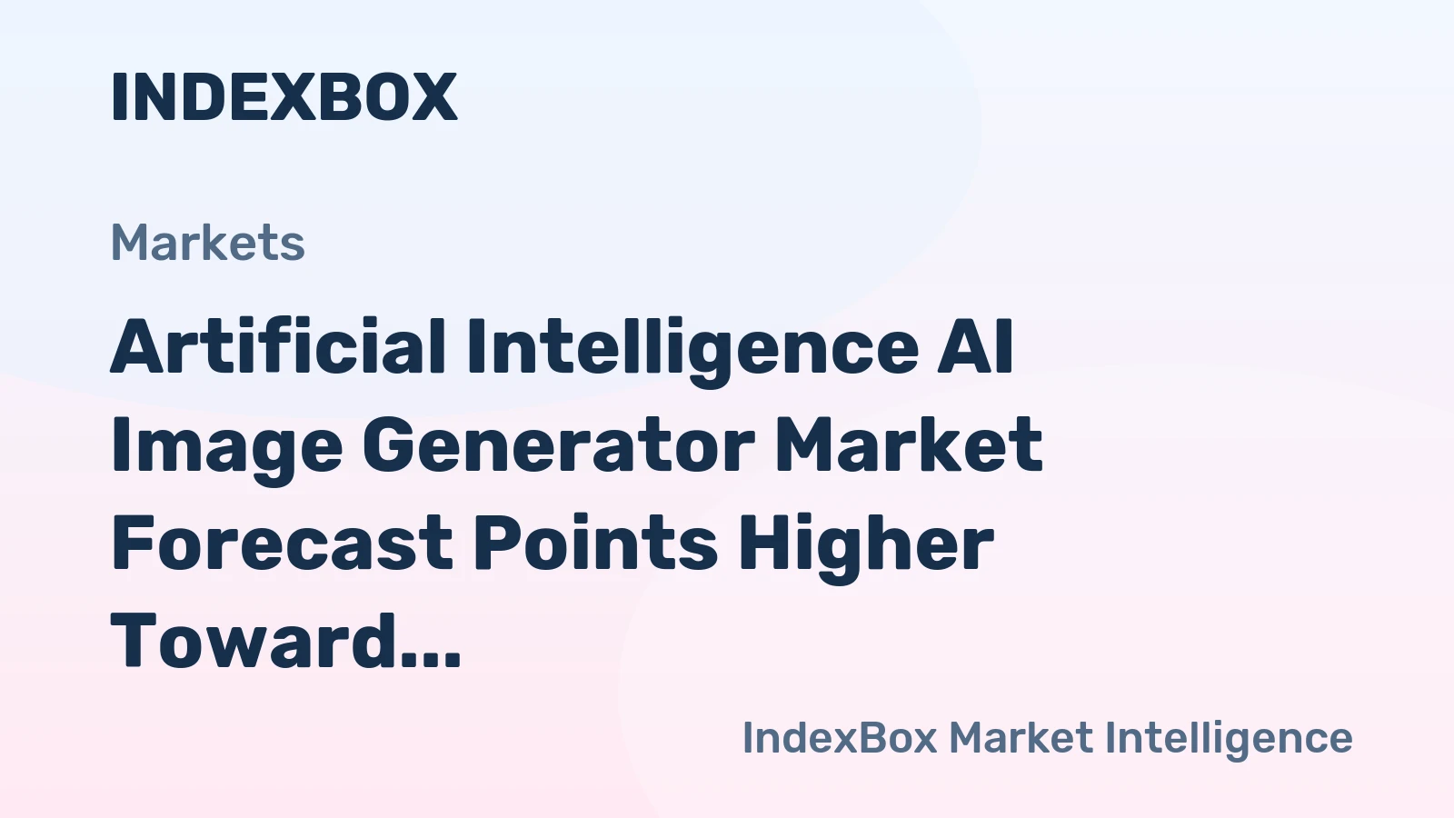 Artificial Intelligence AI Image Generator Market To Reach New Heights by 2035 Amid Surging Demand for Scalable Visual Content