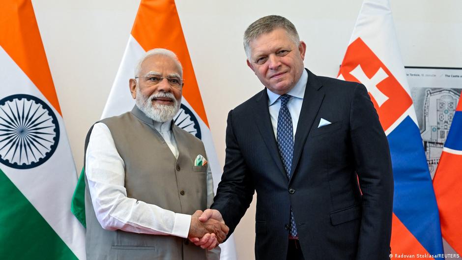 India's Modi seeks to strengthen ties in Slovakia