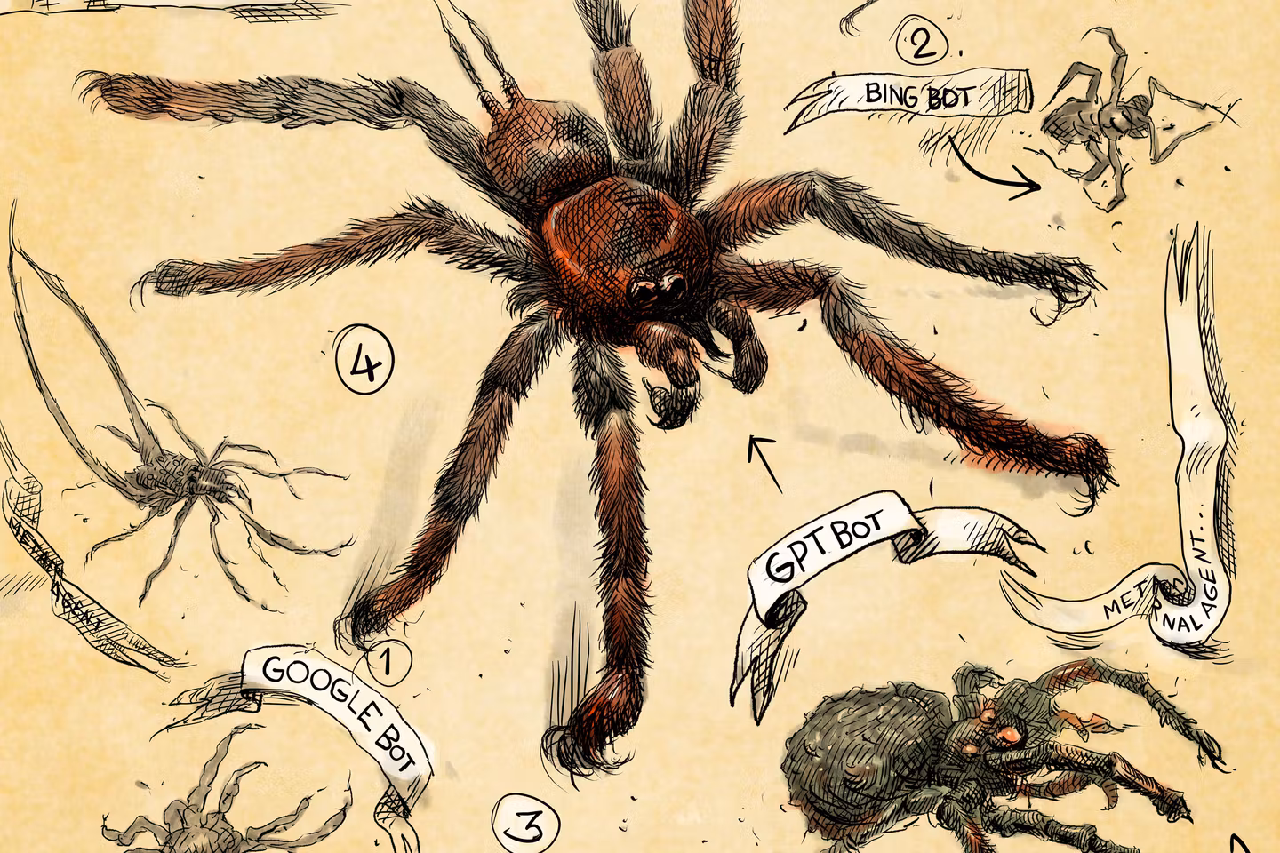 Why the opaque army of little robots that roam the internet and feed AI inherit the blind spots and biases of the web