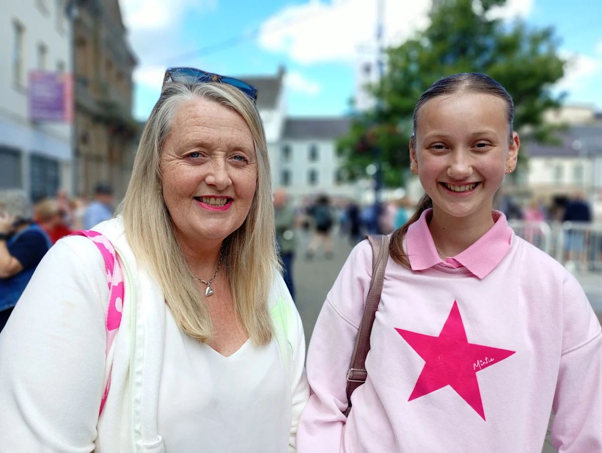 Crowds gather in Coleraine to celebrate Armed Forces Day
