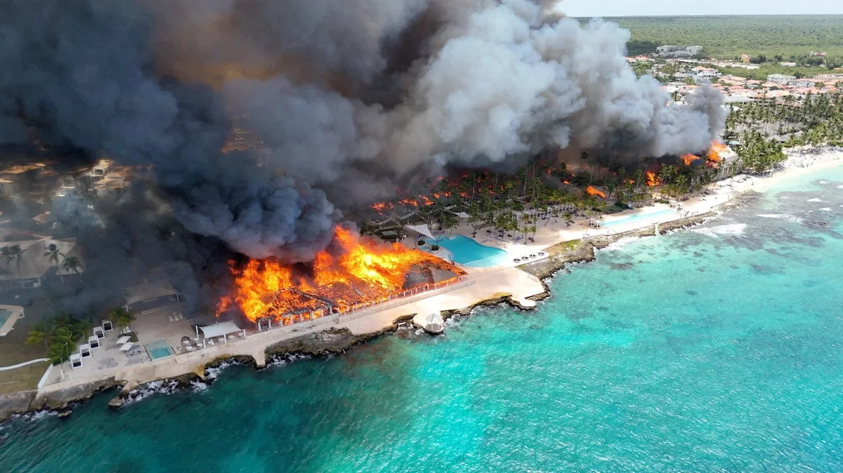Italian tourist killed in Dominican Republic beach resort fire