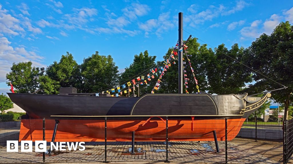 New replica unveiled of the Clydebuilt ship that changed the world