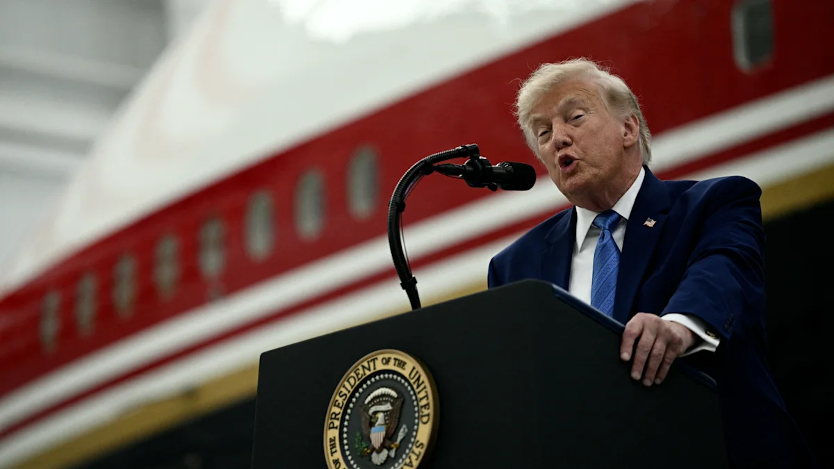 Trump unveils new Air Force One, 'world’s most luxurious plane,' gifted by Qatar