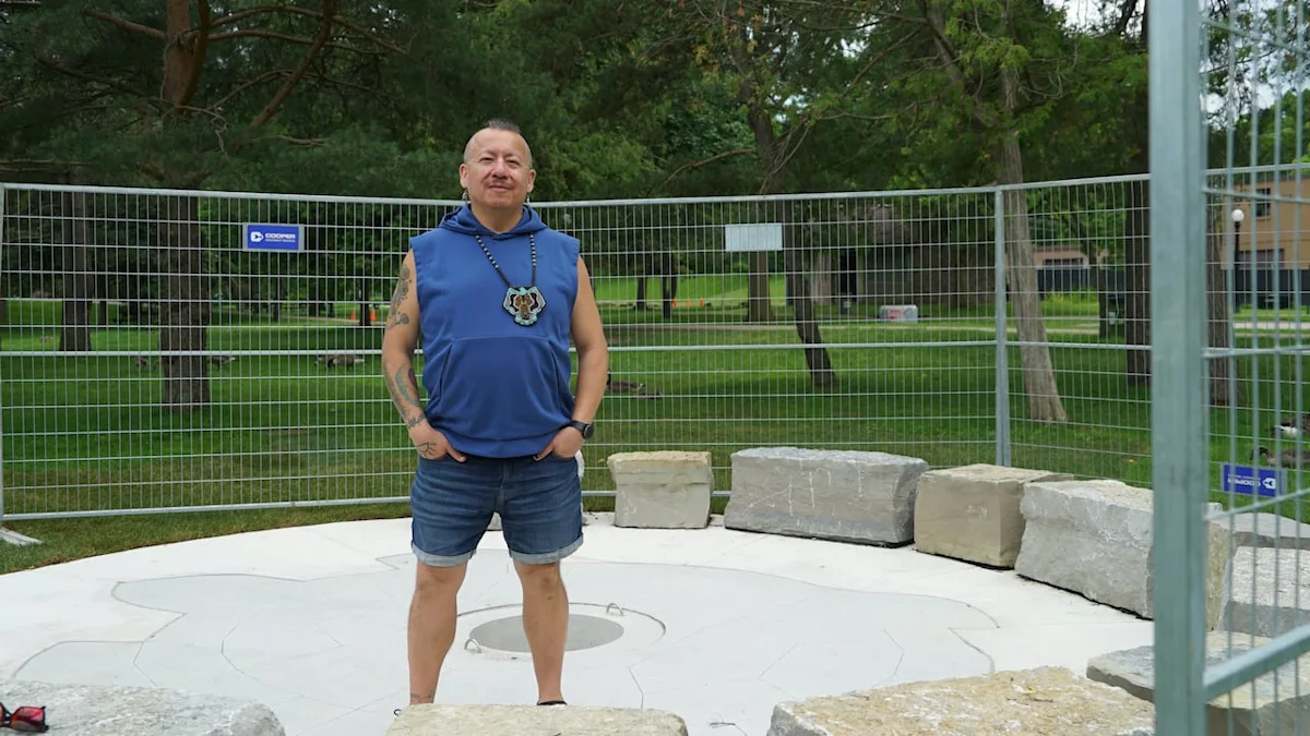 Kitchener ceremonial fire space dedicated to Indigenous communities