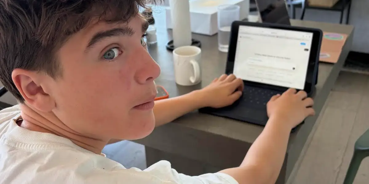 My teenage son is using AI to do his math homework. I'm now helping his school write its first AI policy.