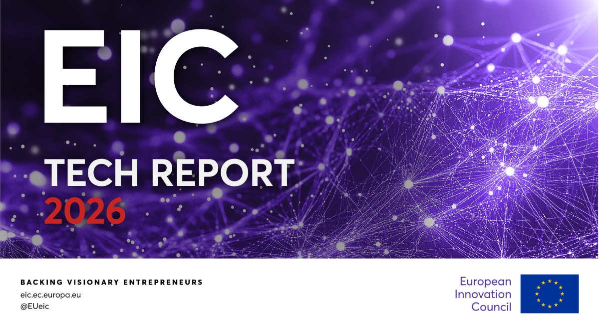 EIC Tech Report 2026 identifies 25 emerging deep tech signals to support Europe’s strategic autonomy and resilience