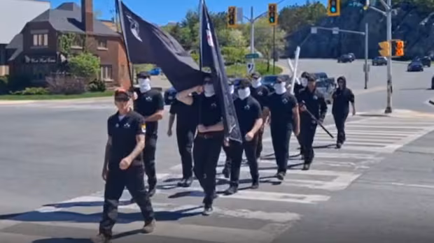 A white nationalist group visiting Canadian locations is trying to normalize extremism, says a former neo