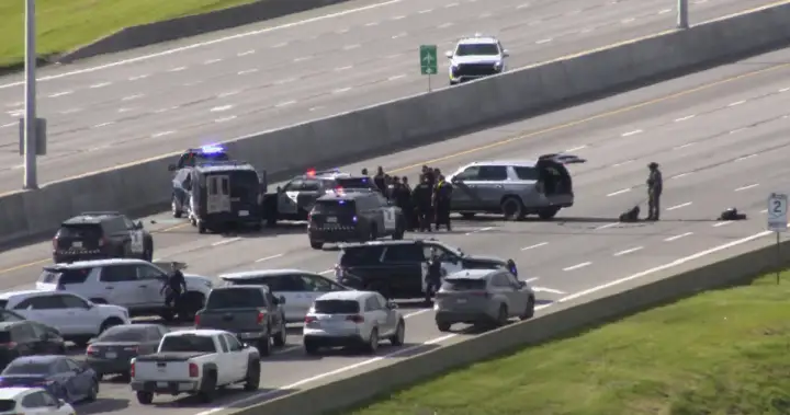 Woman dead following officer