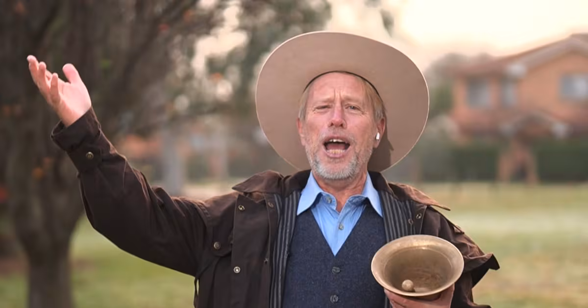A town crier has been named the world’s loudest person. This is how loud he can get.