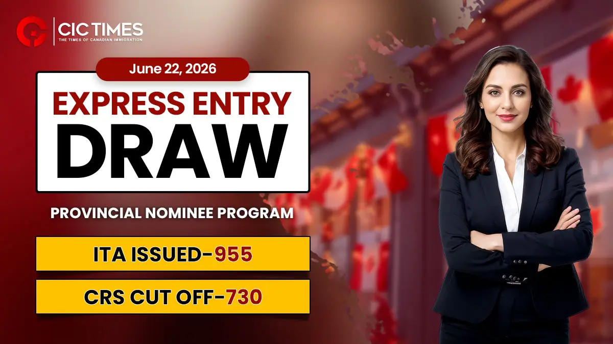 Latest Express Entry Draw Invites 955 PNP Candidates for Canada PR