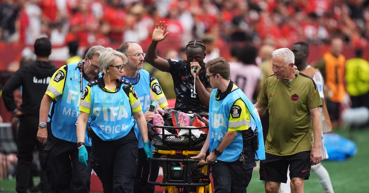 Canadian player Ismael Koné was given a ‘green whistle’ after his FIFA injury. What is it?