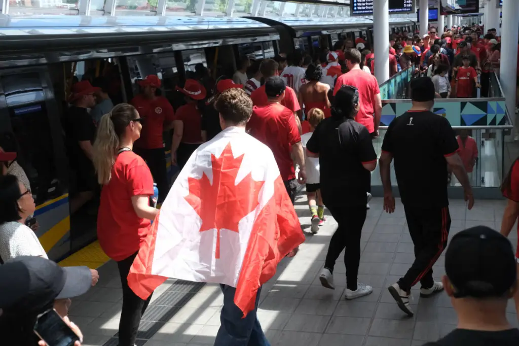 Transit ridership remains high in Metro Vancouver beyond World Cup match days