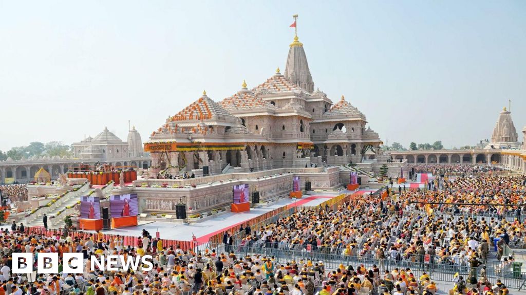 Row over alleged theft of donations from India's landmark Ram temple