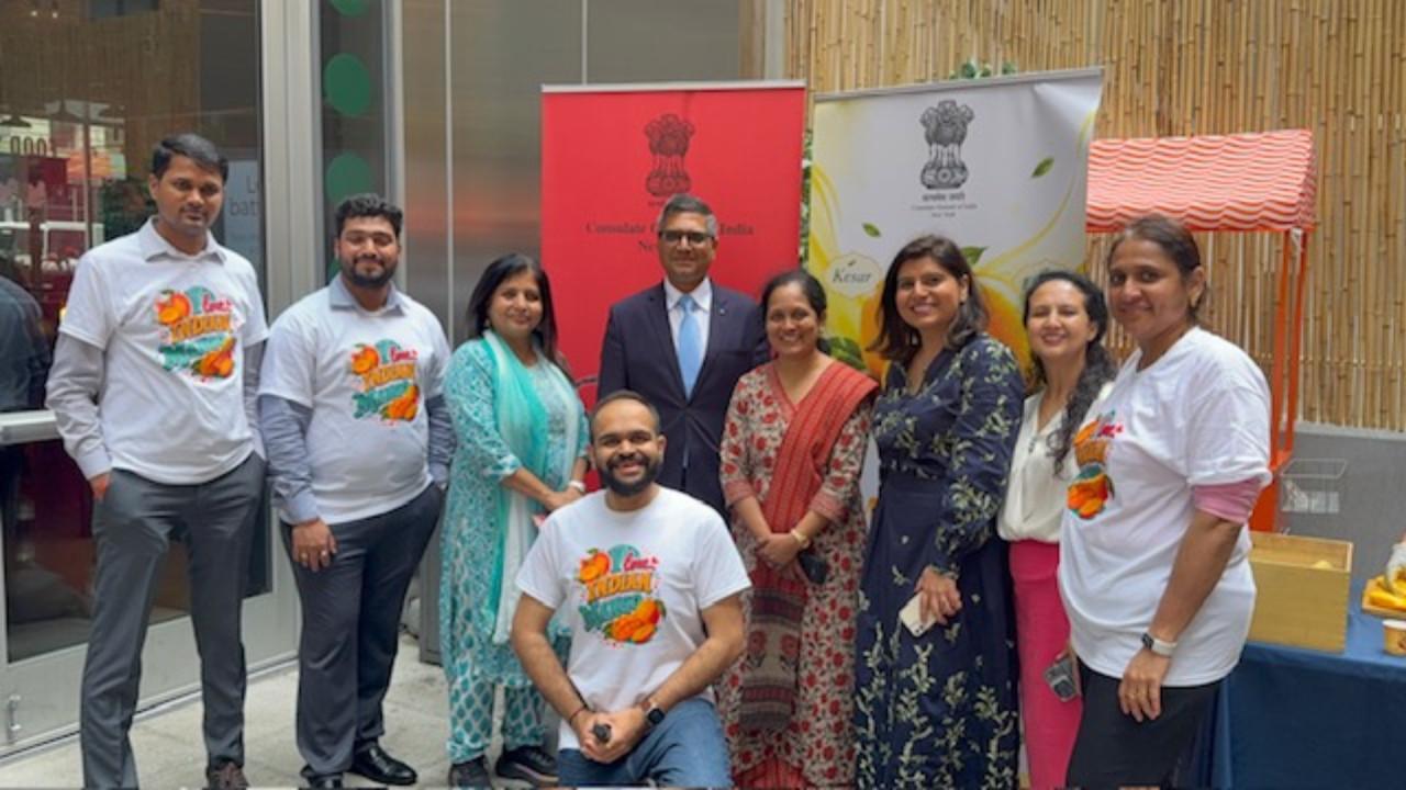 IN PHOTOS: For the love of mangoes! Indian diaspora celebrates 'King of Fruits' in New York
