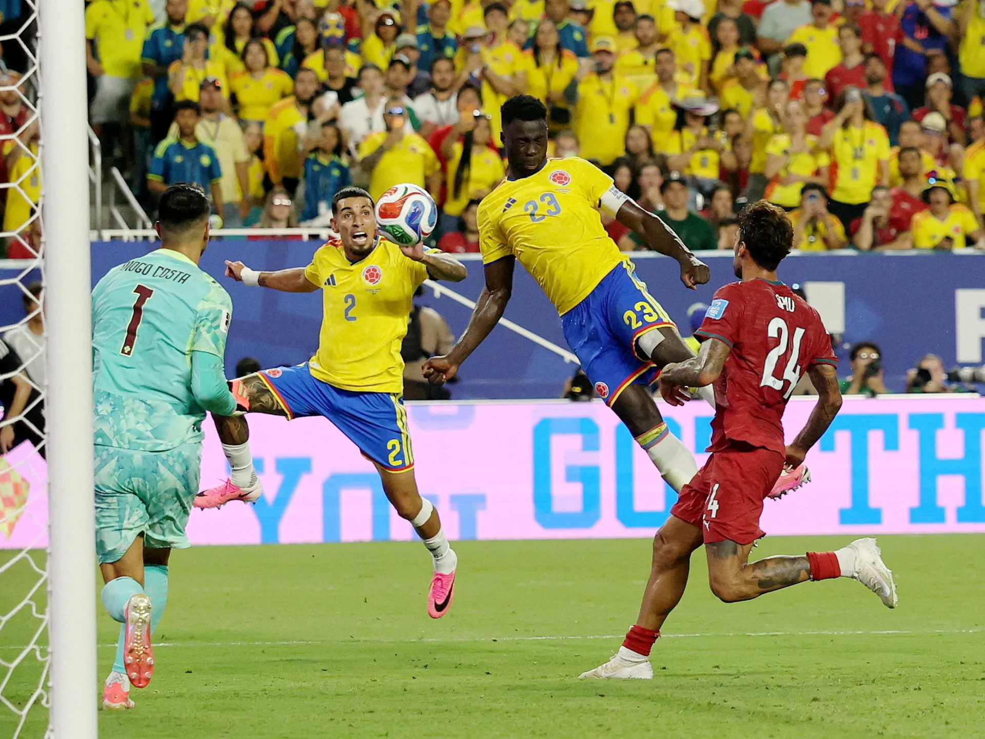 Ronaldo blanks as Colombia top group after frenetic 0