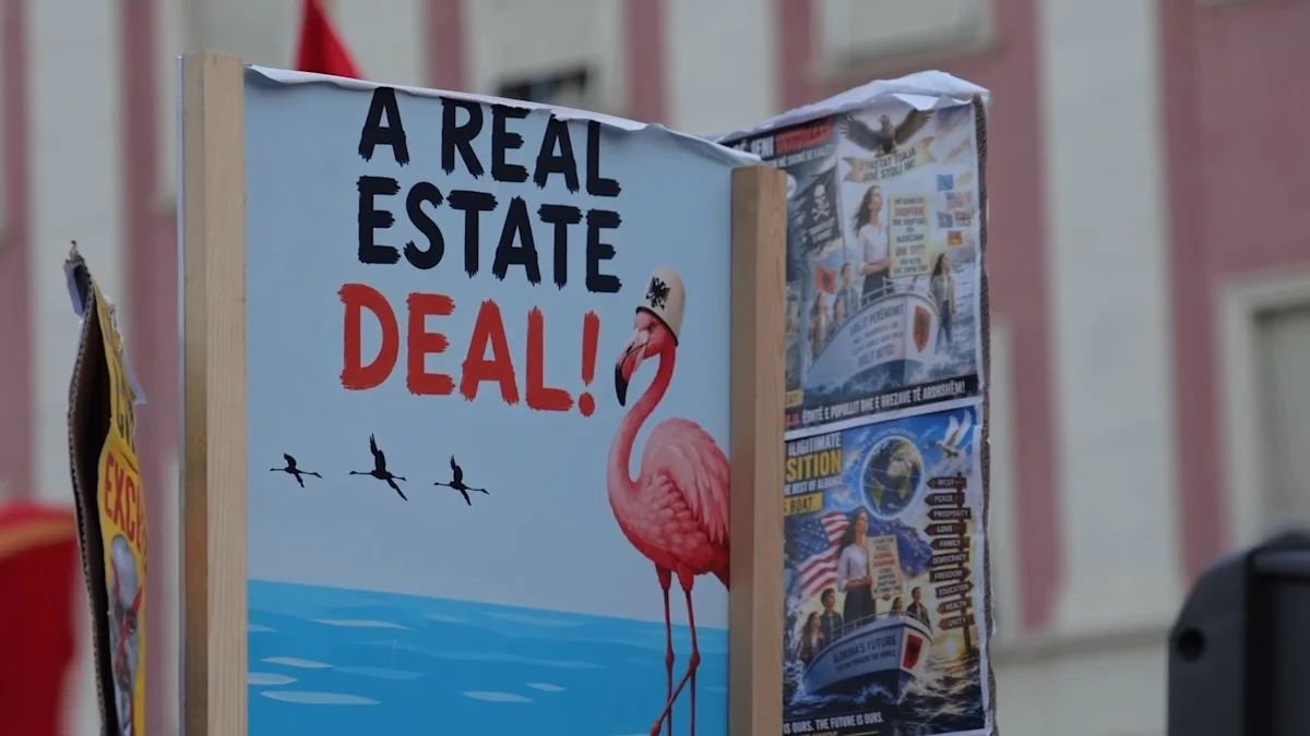 Albanians keep protesting against Kushner