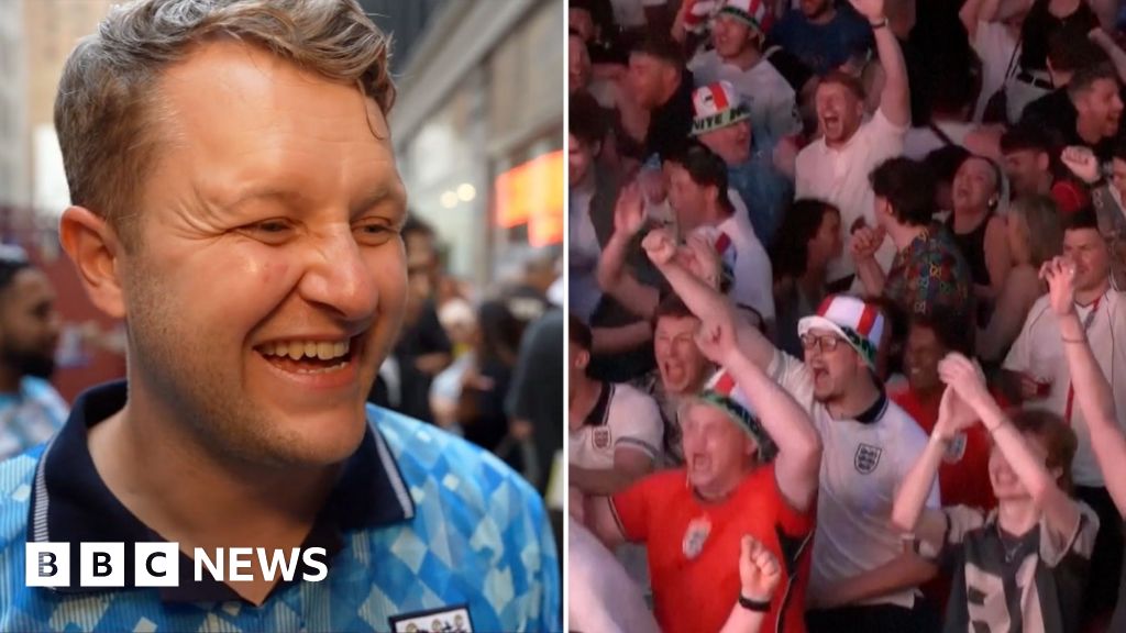 England fans react to 2