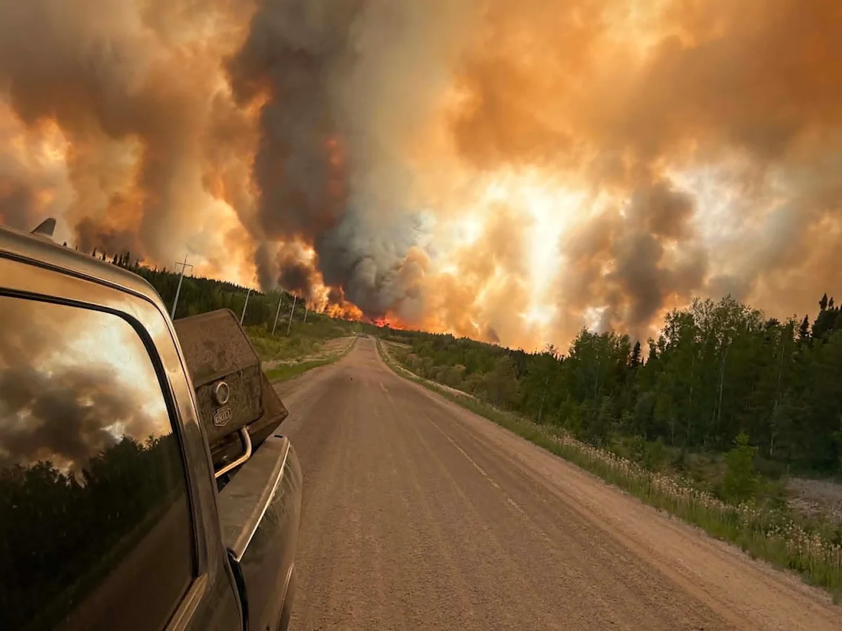 Wildfires force evacuations in northern Manitoba