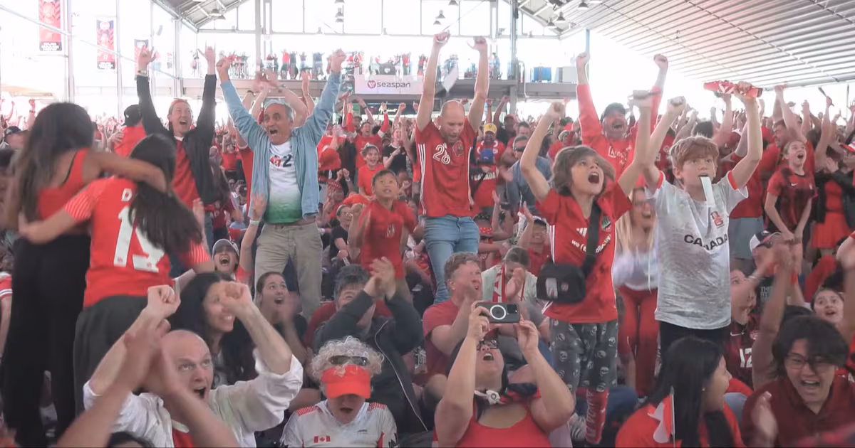 WATCH: Pure pandemonium at North Vancouver’s Canada Soccer House after knockout win