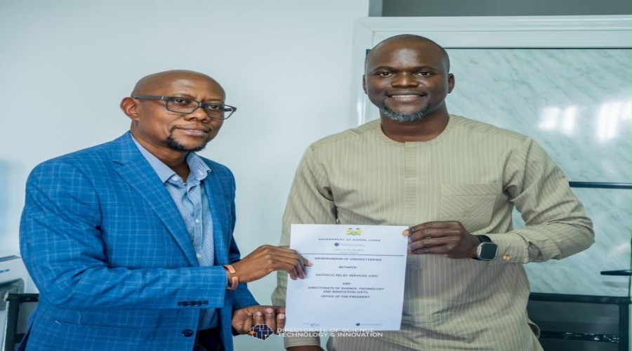 Sierra Leone partners with Catholic Relief Services to expand geospatial technology for sustainable development