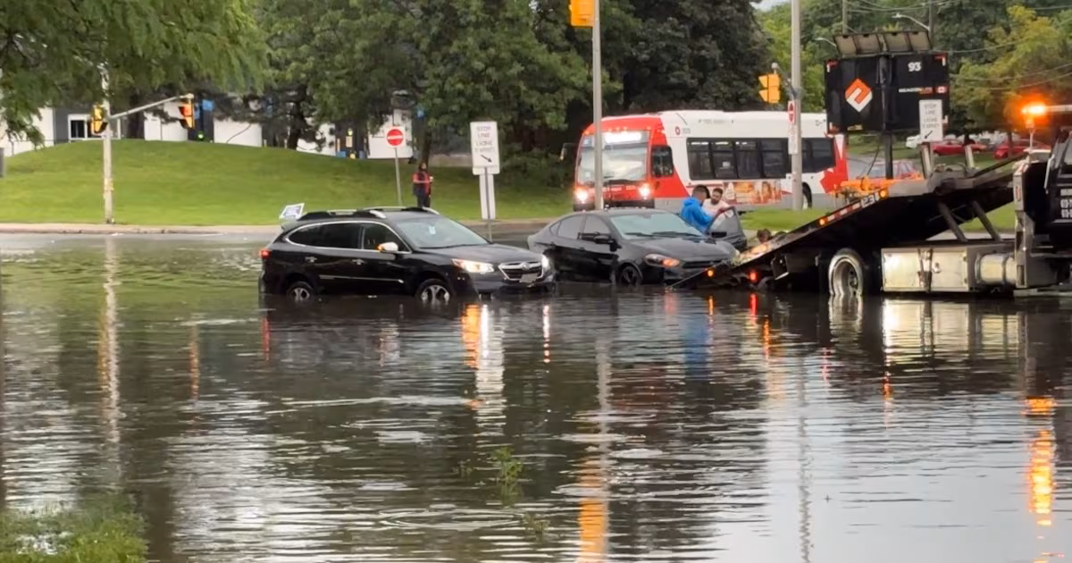 Cleanup underway after 118 mm of rain hits Ottawa on Canada Day