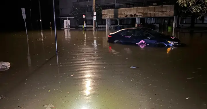 Ottawa sees more than 100 mm of rain as severe Canada Day storm floods basements
