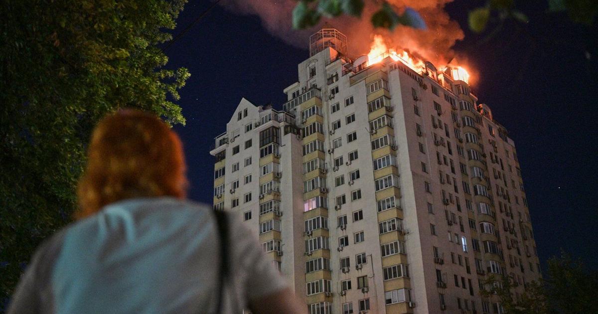 Russia lands heavy strikes on Ukraine's capital, killing at least 21