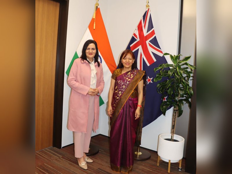 Indian envoy and New Zealand MP discuss bilateral ties, issues related to diaspora