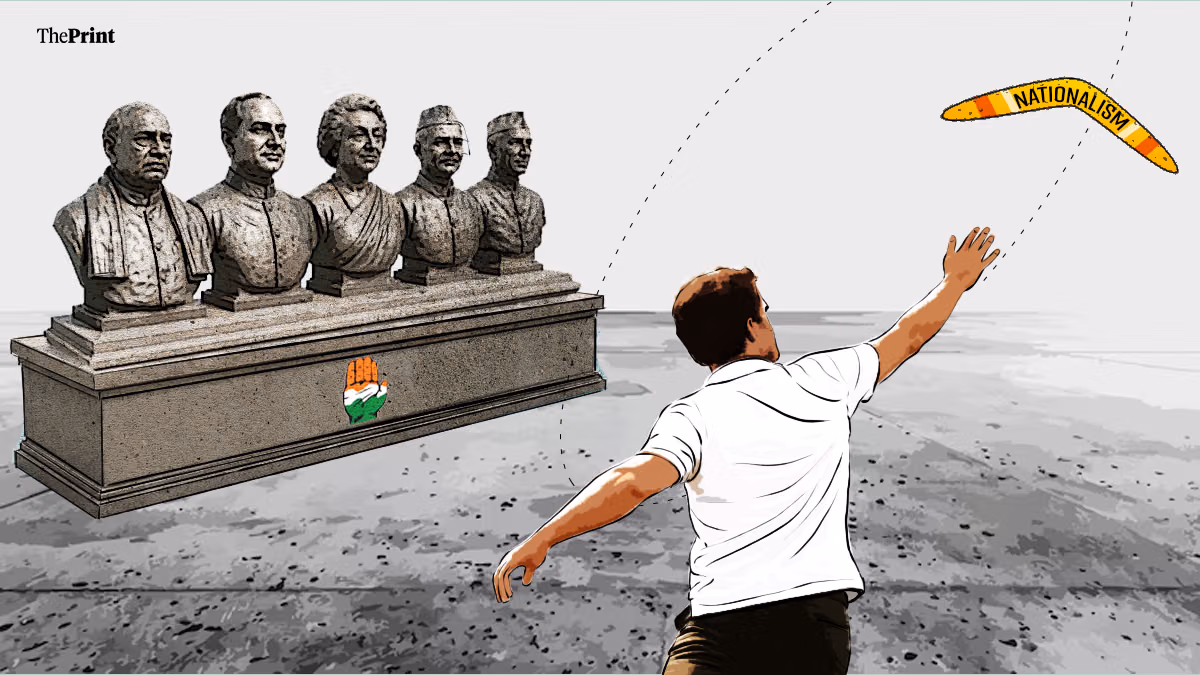Congress is ceding ground to BJP on nationalism. It’s pushing India towards one