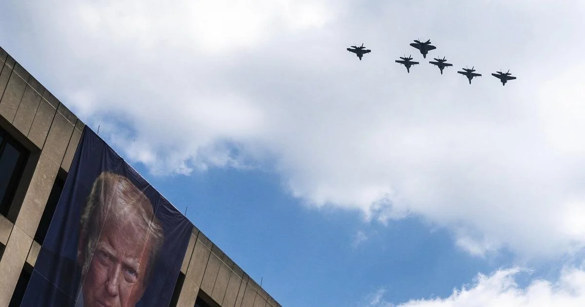 Trump mixes patriotism with partisanship as he celebrates America's 'joyous' 250th anniversary