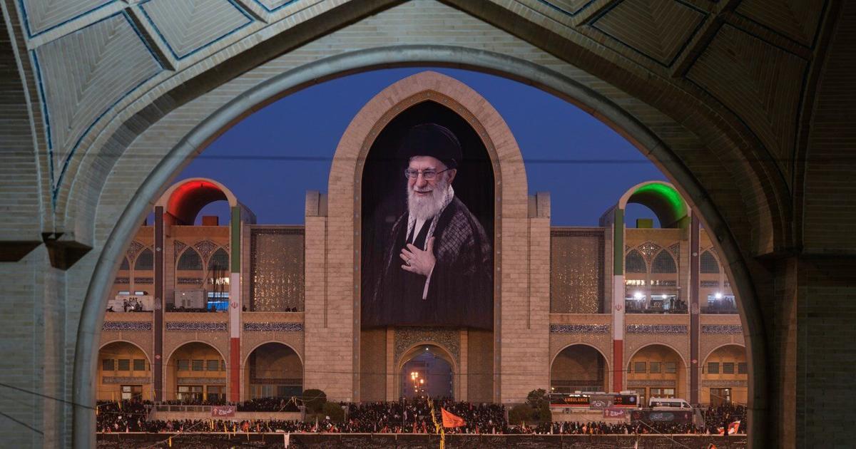 Khamenei's other sons appear at his funeral in Iran as new supreme leader remains in hiding