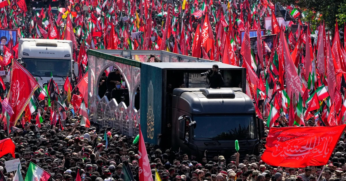 Iran begins funeral procession through Tehran for Supreme Leader Ayatollah Ali Khamenei