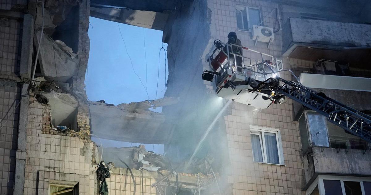 Russia's missile and drone attack on Ukraine kills at least 18
